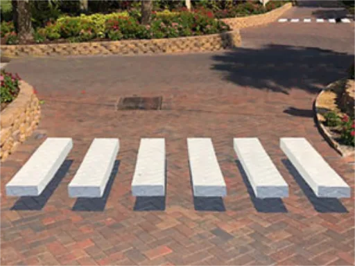 3D chalk art frenchmans crosswalk