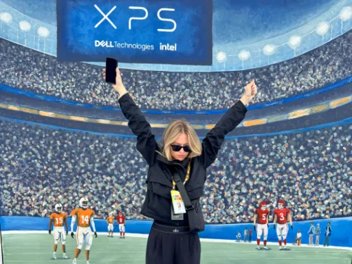 Interactive Wall-to-Floor 3D artwork for the 2026 College Football Playoff Playlist Live! concert.